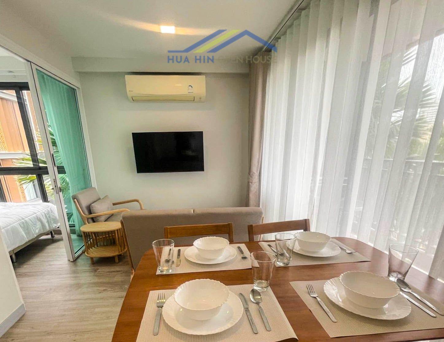Marvest Hua Hin – Modern 2-Bedroom City-View Condo for Sale and Rent