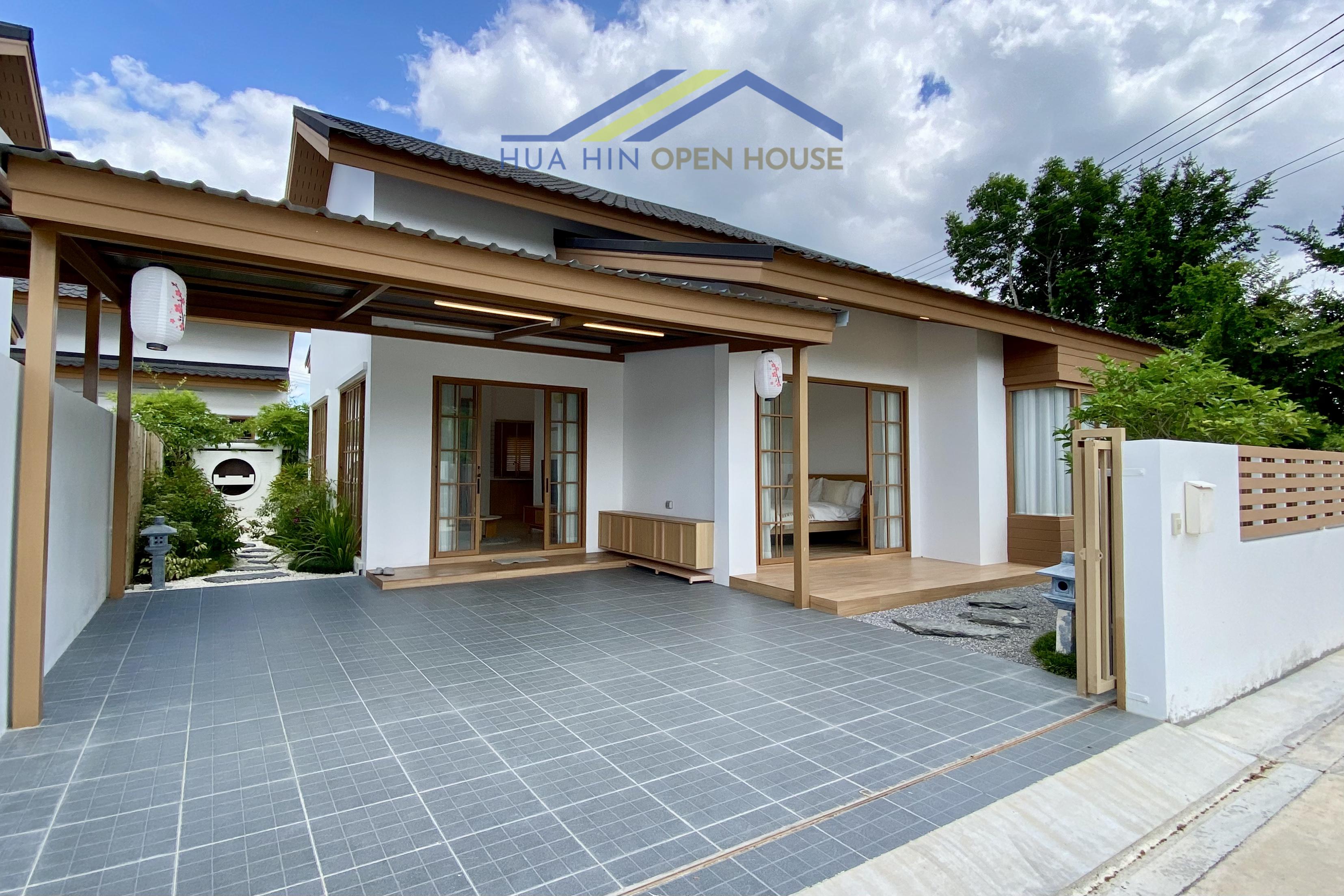 Modern Japandi Homes for Sale in Hua Hin Starting from 3.49 M Baht